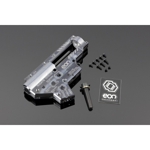 Gate EON V2 Gearbox Shell Rev. 2 - Silver | Airsoft Megastore